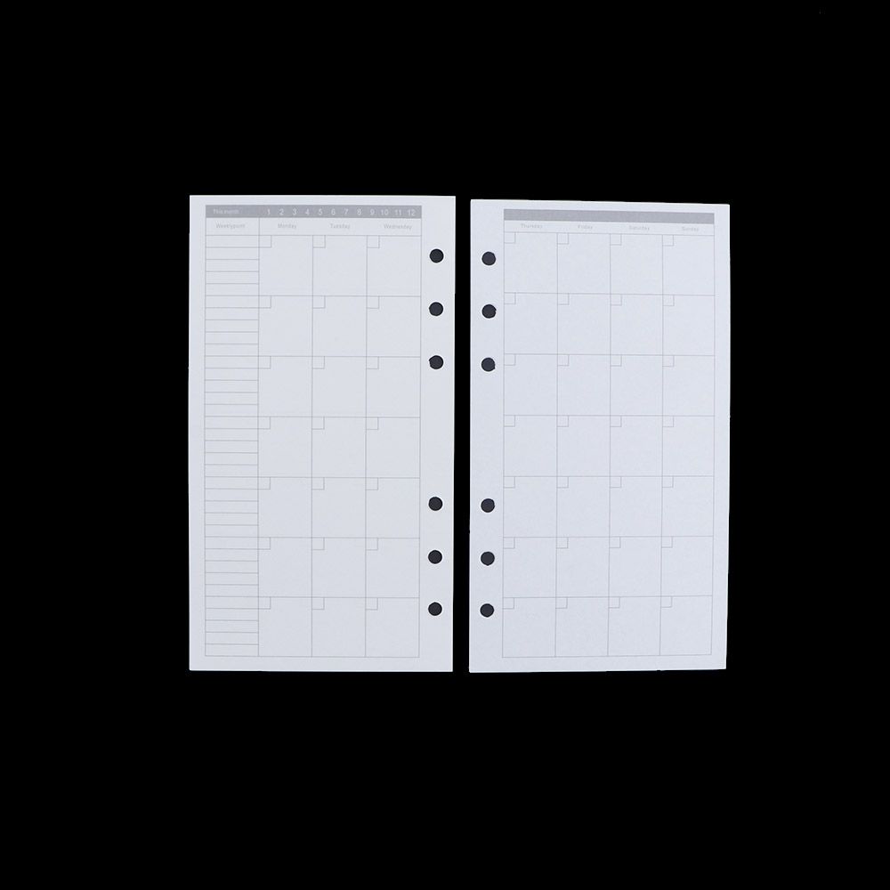 A5 Spiral Dotted Grid Notebook - Sytuowany wkład do segregatora A5 A6