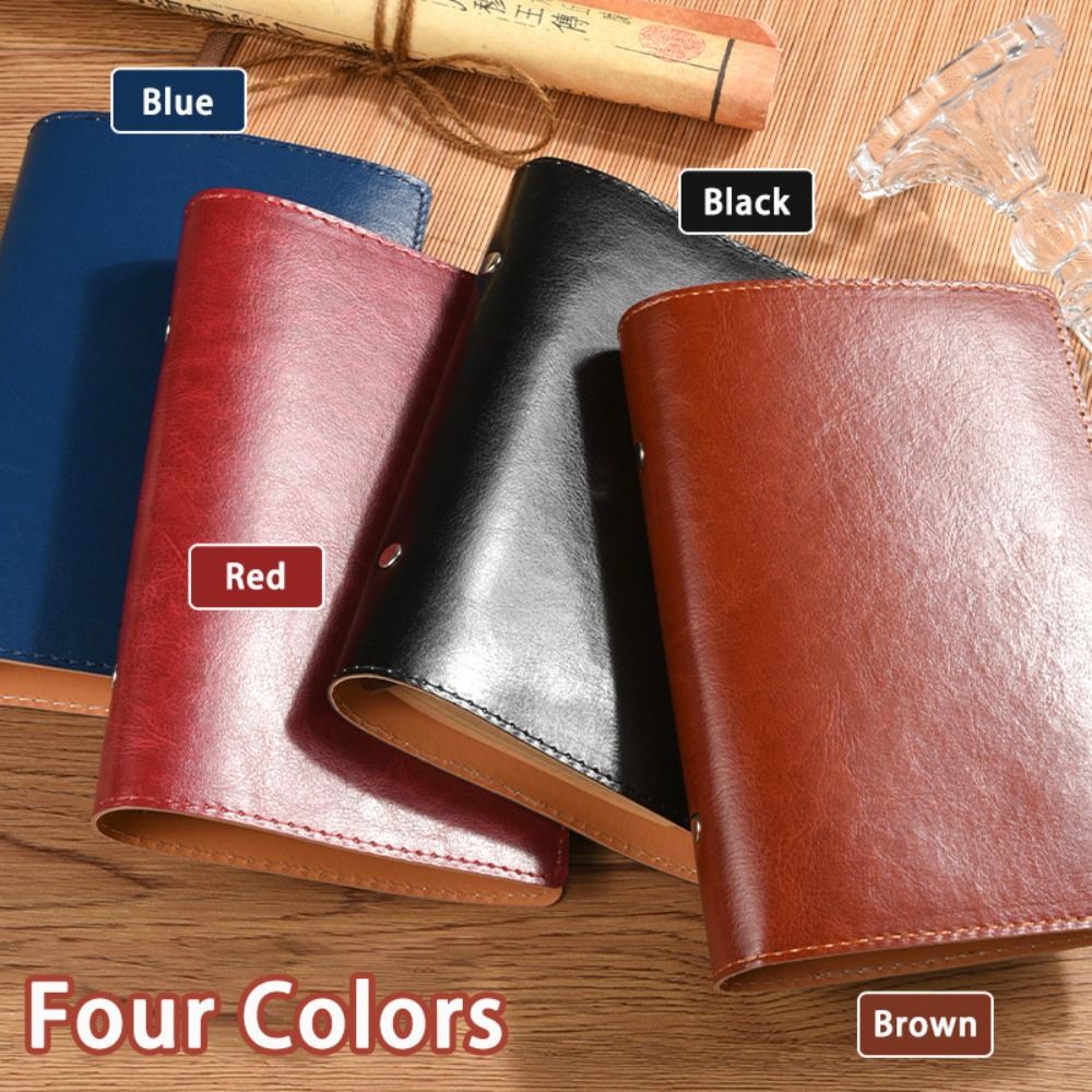 Vintage Leather Journal Notebook - Notesownik w stylu vintage A5/A6, okładka
