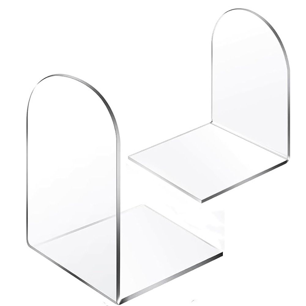 Clear Acrylic Book Stand Holder - Akrylowe podpórki do książek na półki