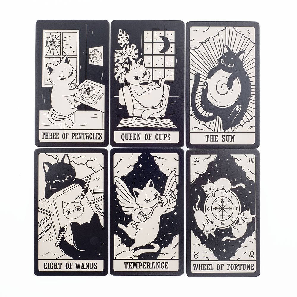 Kotek talia tarota 78 sztuk śl – Tarot Deck With Guidebook recenzja i cena
