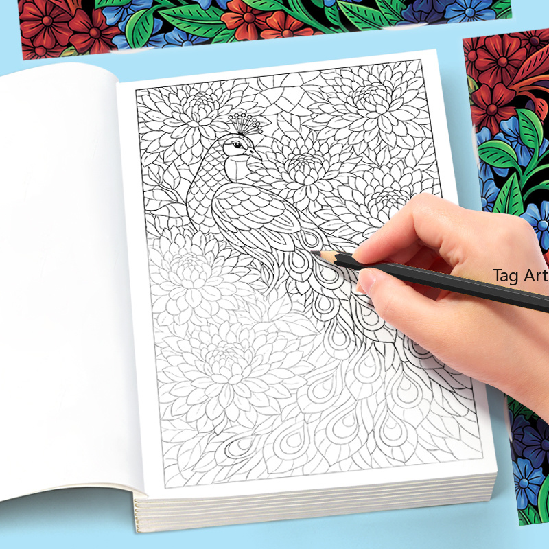 Medytacja dla dorosłych, reduk – Adult Coloring Book Stress Relief recenzja i cena