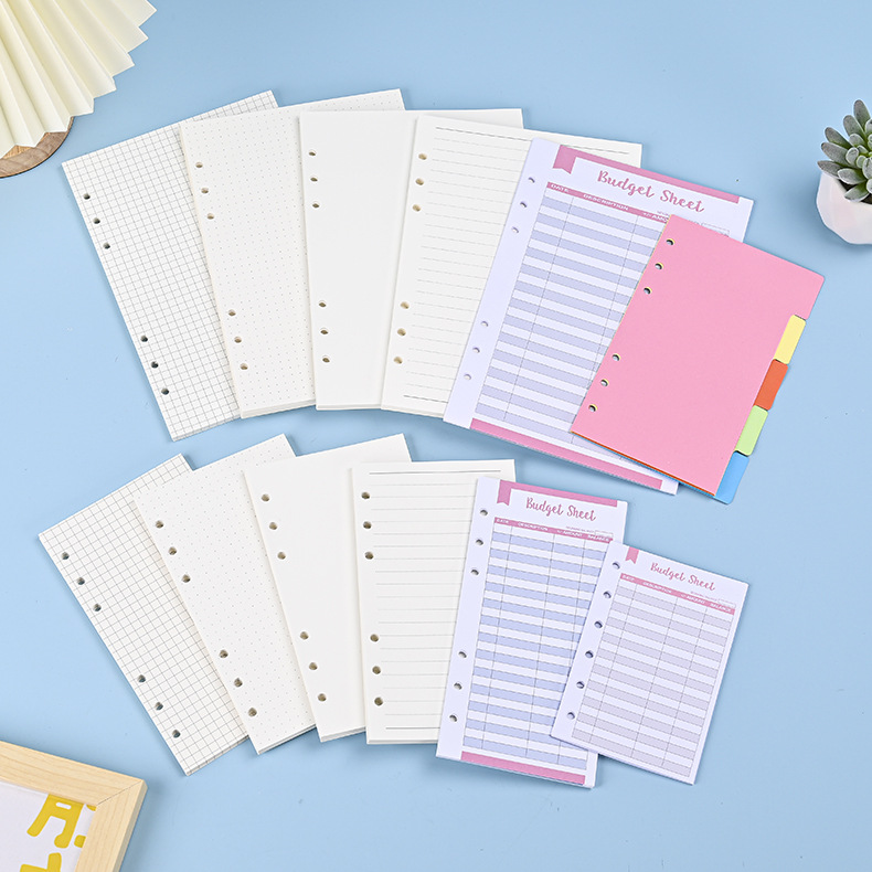 A6 A5 Notatnik z luźnymi kartk – A5 Spiral Dotted Grid Notebook recenzja i cena