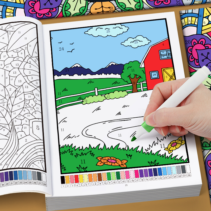 Kolorowanka dla dorosłych z nu – Adult Coloring Book Stress Relief recenzja i cena