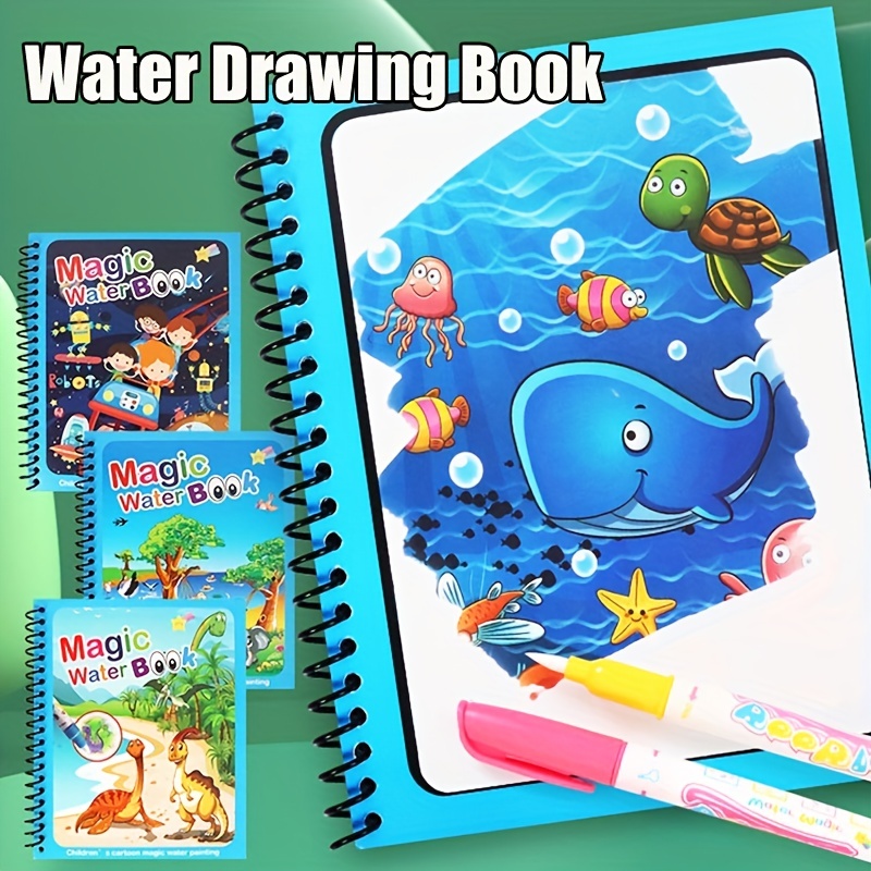 Magiczna książka rysunek wodny – Reusable Water Magic Coloring Book recenzja i cena