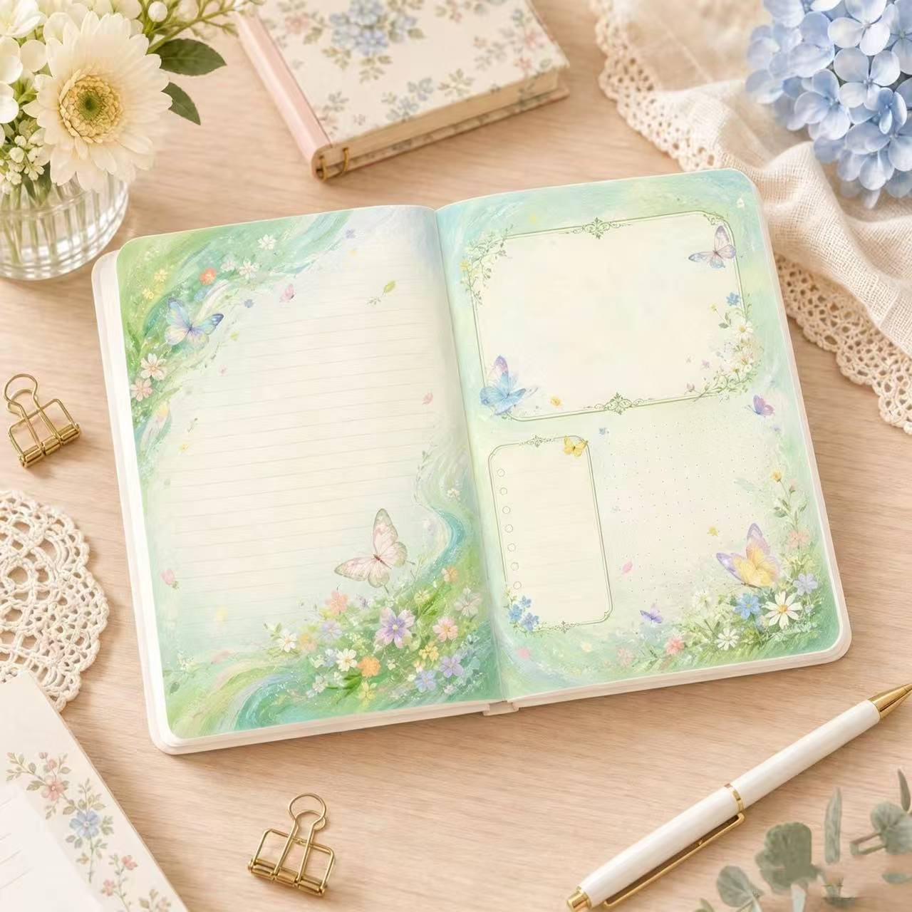 Notatnik w stylu vintage z mot – Vintage Leather Journal Notebook recenzja i cena