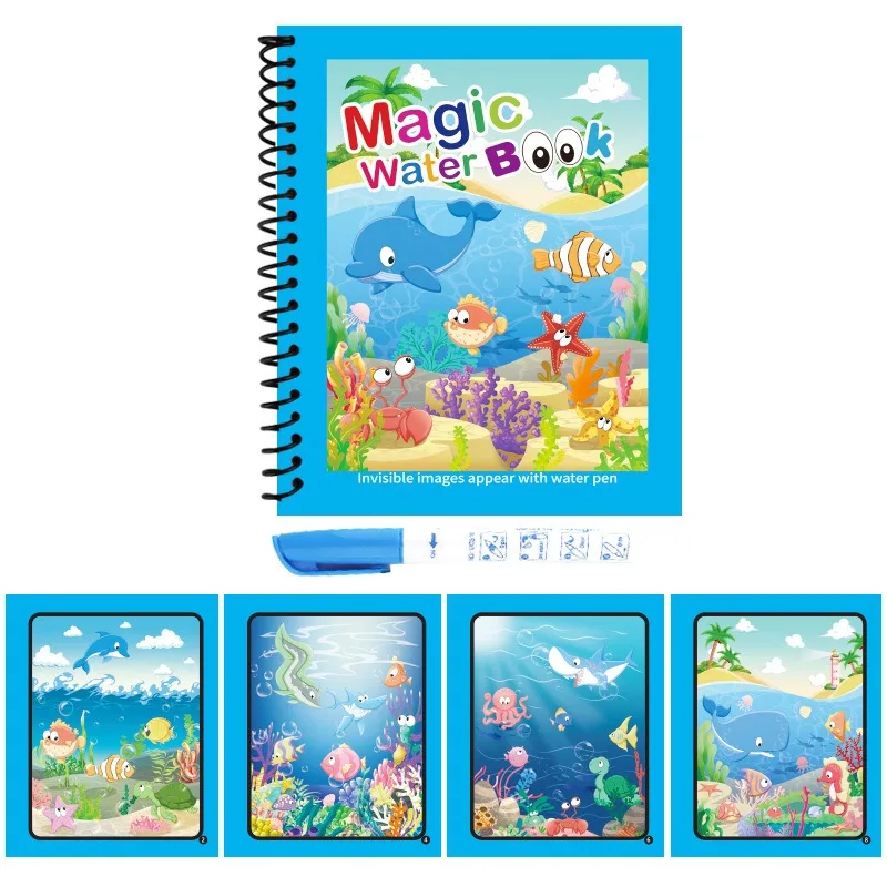 1Pc wielokrotnego użytku magic – Reusable Water Magic Coloring Book recenzja i cena