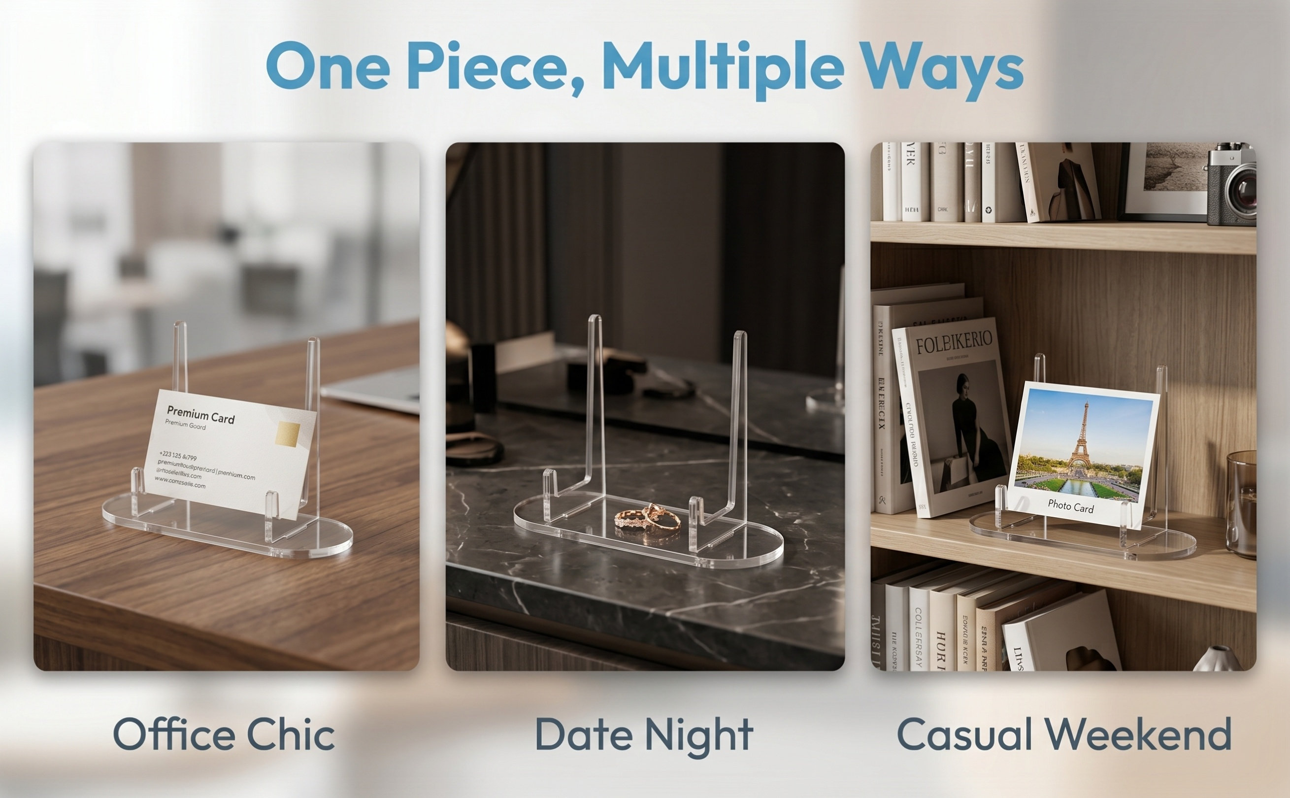 2 sztuki przezroczystych, akry – Clear Acrylic Book Stand Holder recenzja i cena