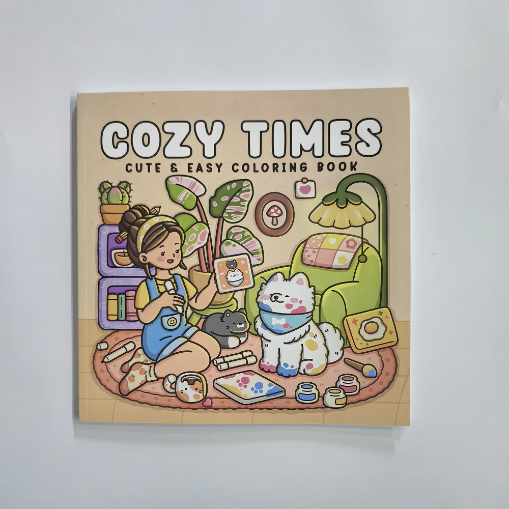 Przytulna Czasowa Urocza i Łat – Adult Coloring Book Stress Relief recenzja i cena