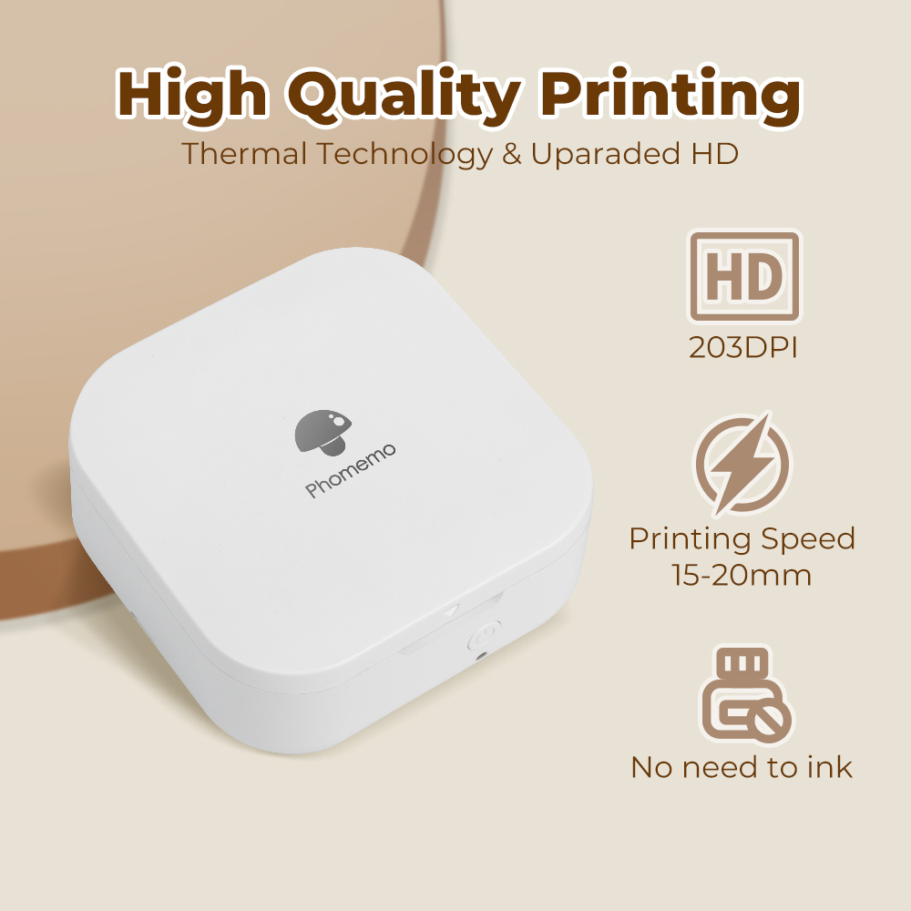 【Nowość】 Phomemo Q30 Mini druk – Mini Pocket Thermal Printer Paper Roll recenzja i cena