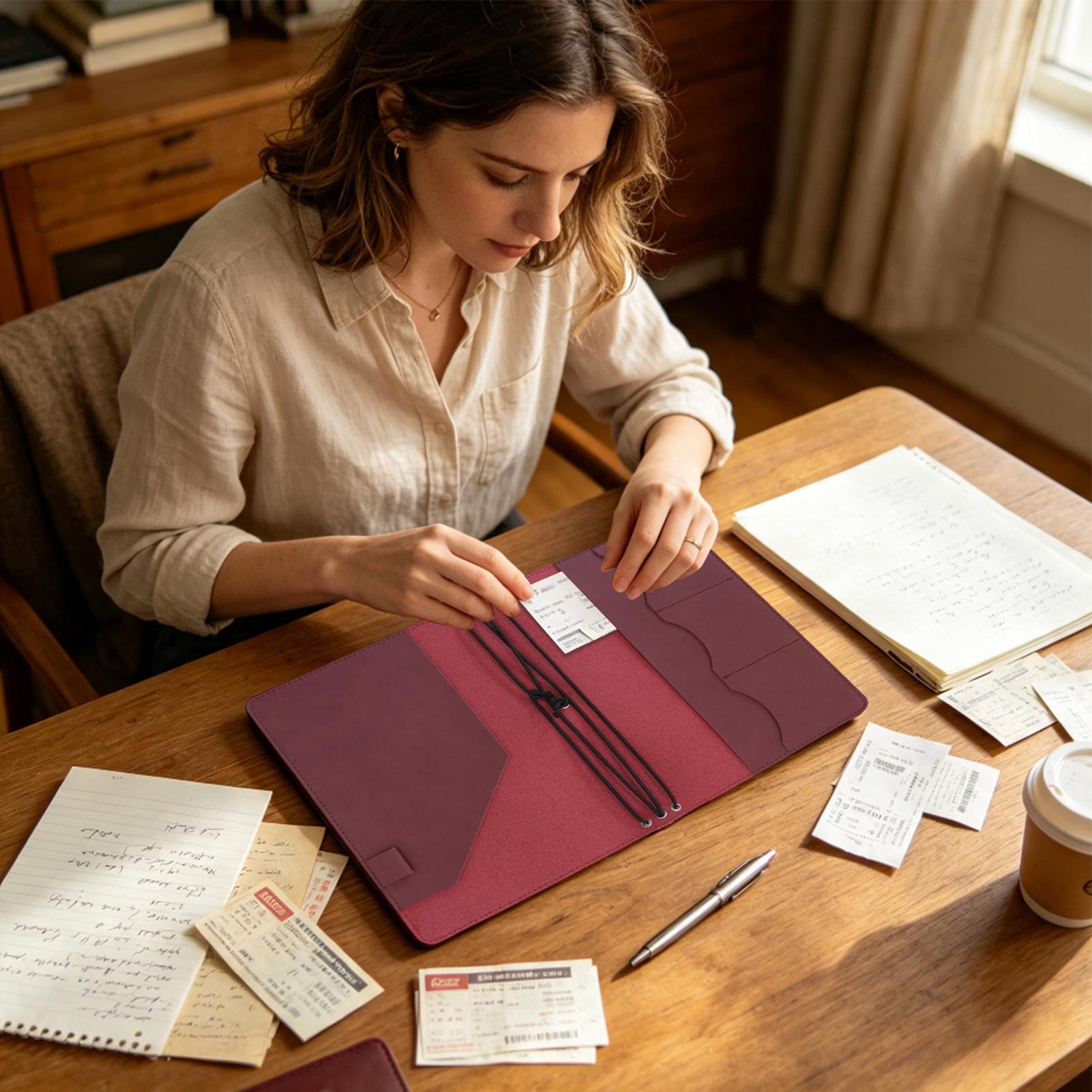 Okładka na notatnik A5 z vinta – Vintage Leather Journal Notebook recenzja i cena