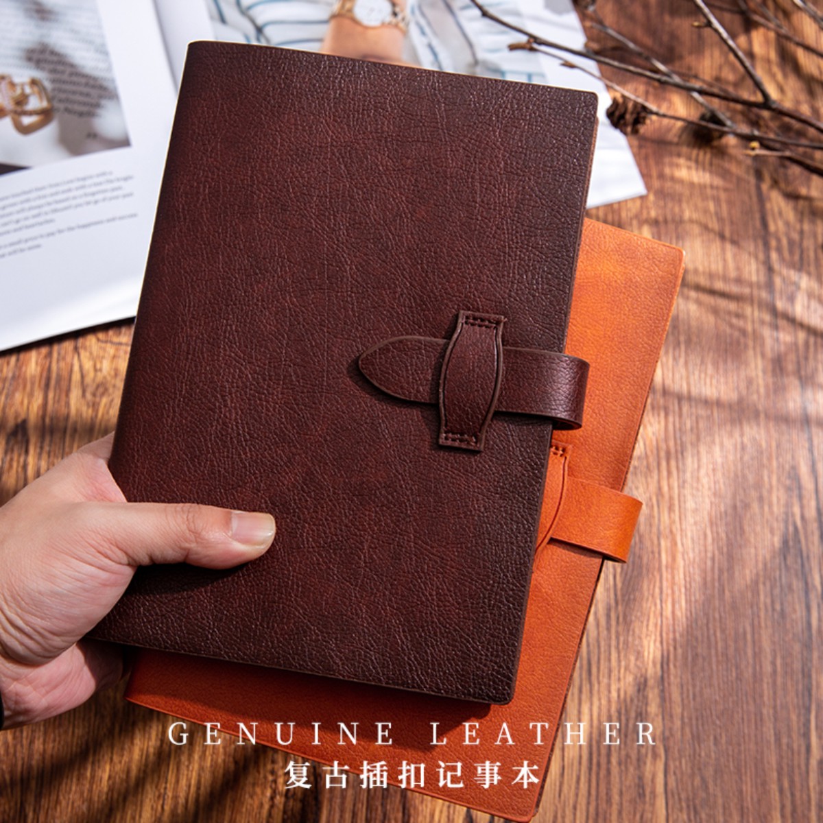 2026 Nowy notes A5 wykonany z  – Vintage Leather Journal Notebook recenzja i cena
