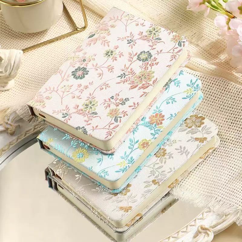 Notatnik A6 z chińskim brokate – Vintage Leather Journal Notebook recenzja i cena