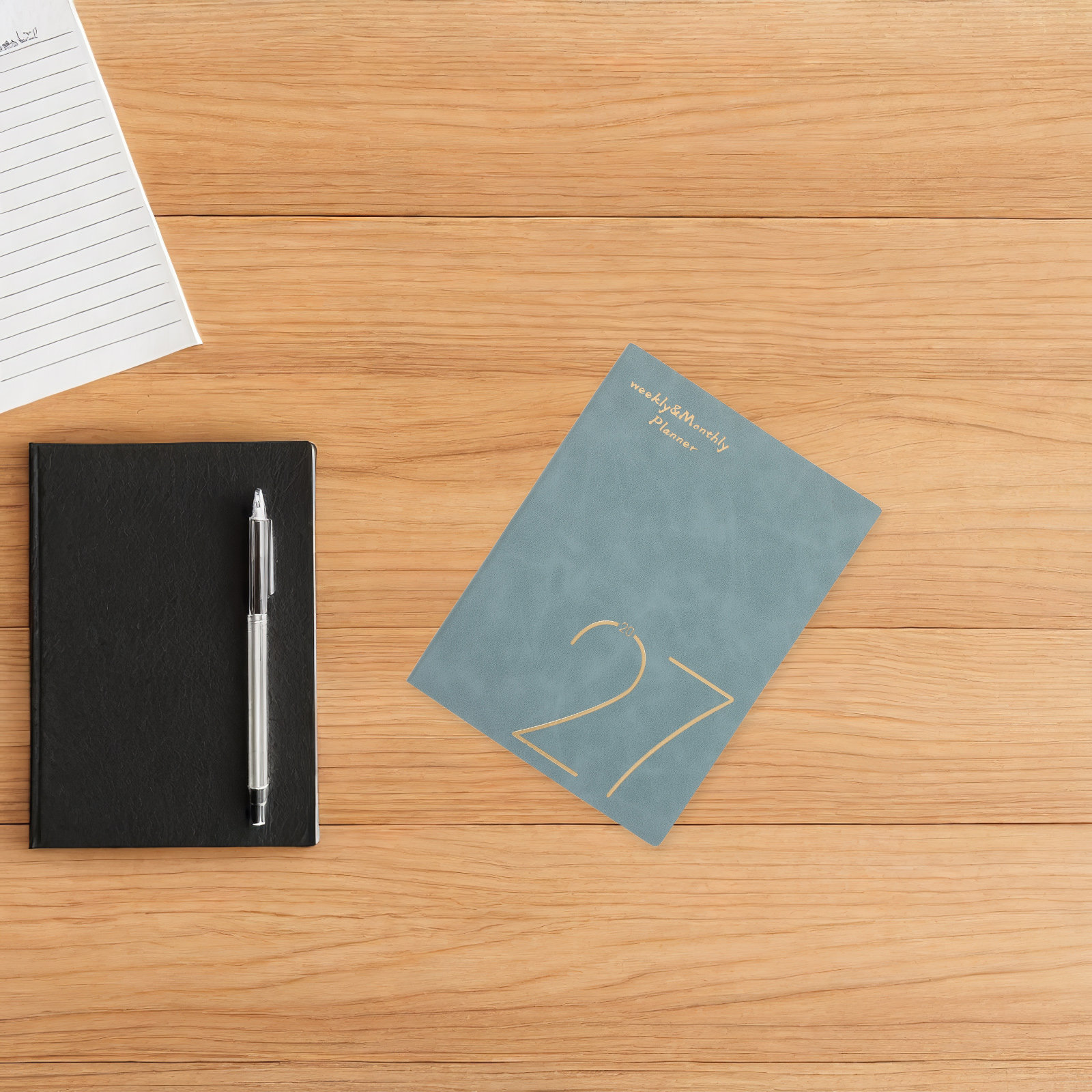 2027 – tygodniowy i miesięczny – A5 Spiral Dotted Grid Notebook recenzja i cena