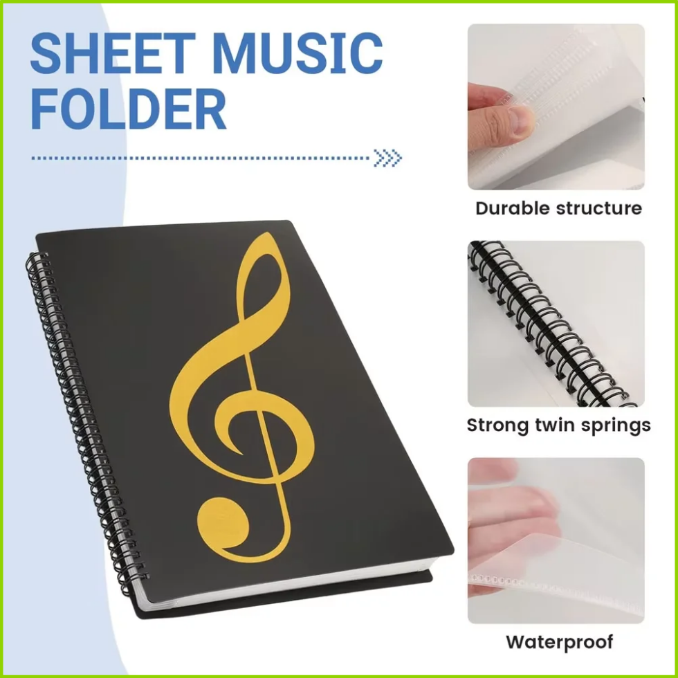 Elastyczna teczka na nuty fort – Blank Sheet Music Notebook recenzja i cena