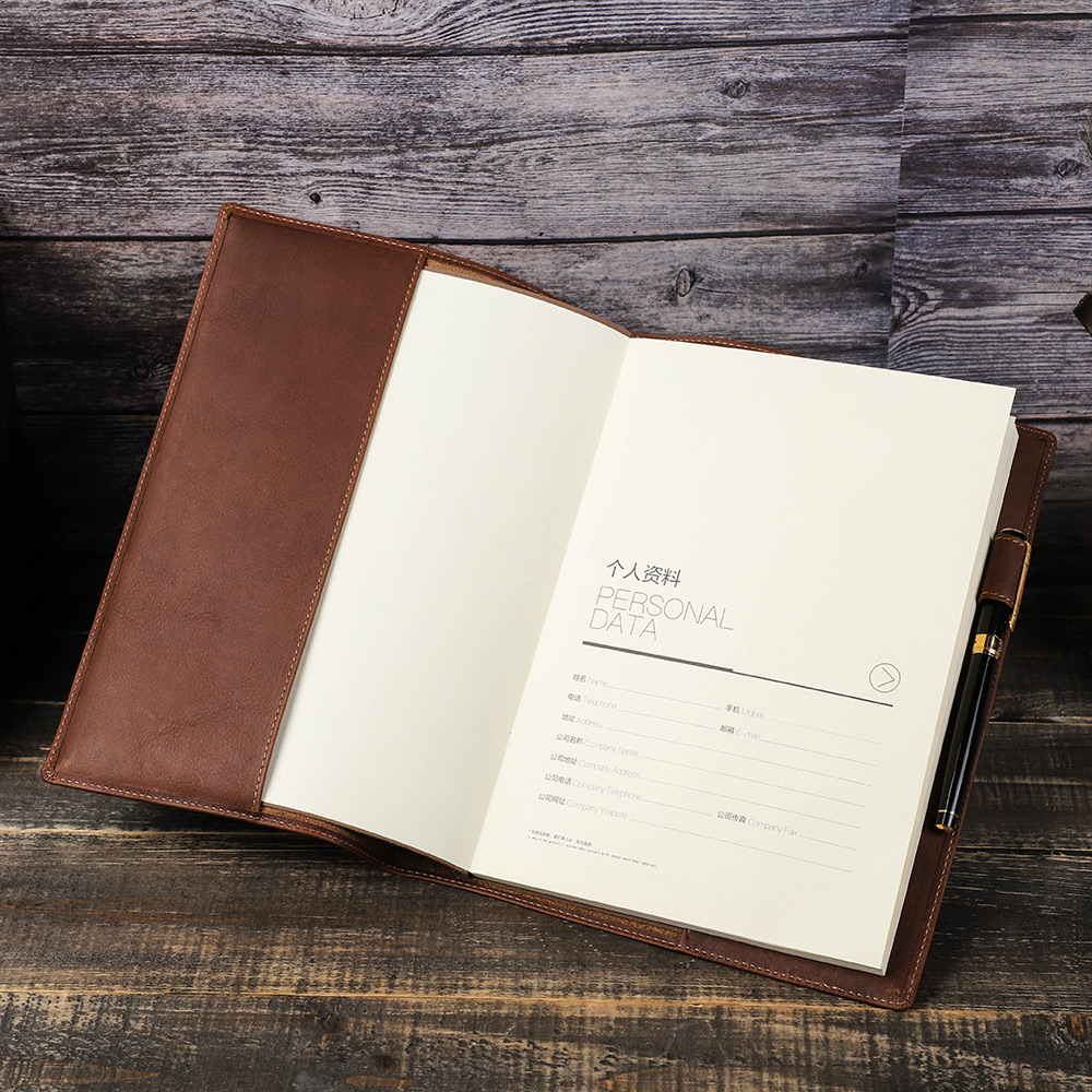 Retro oryginalna skórzana okła – Stationery Books recenzja i cena