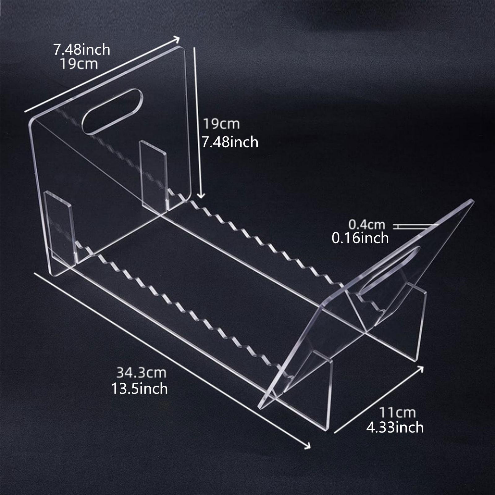 Akrylowy stojak na płyty winyl – Clear Acrylic Book Stand Holder recenzja i cena
